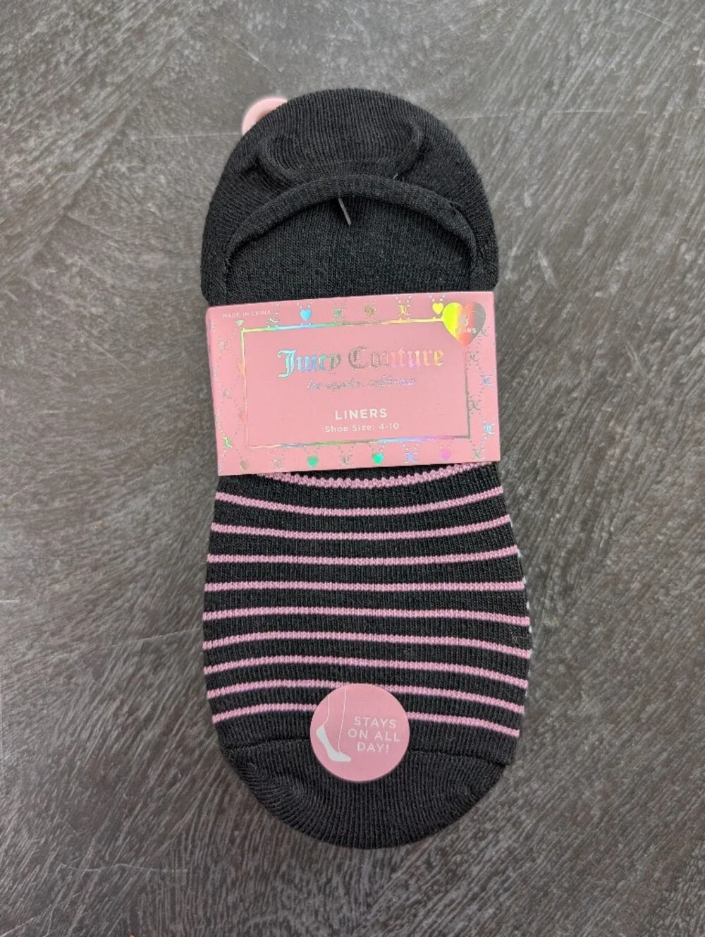 Juicy Couture Liner Socks 6 Pack